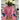Pink Gingham Ruffle Revival Shirt L 518
