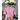 Pink & White Check Ruffle Revival Shirt M 324