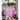 Pink Plaid Ruffle Revival Shirt M 324