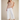Scalloped Pocket White Pants