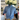 Blue Check Ruffle Revival Shirt S 502