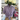 Purple Gingham Ruffle Revival Shirt L 515