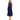 Sleeveless Navy Midi Dress