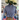 Blue Gingham Ruffle Revival Shirt M 518