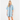Blue Ruffle Collar Dress