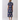 Navy Block Print Dress