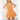 Sleeveless Orange Dress